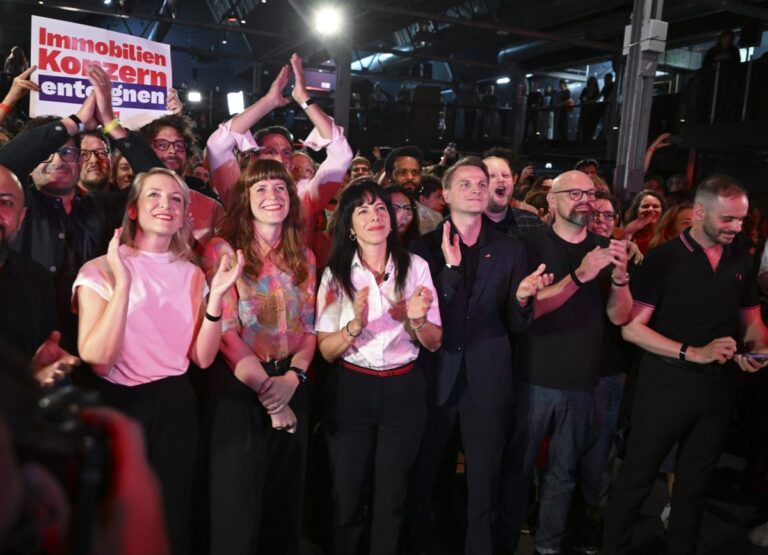 Analyse des élections régionales à Berlin : victoire de Die Linke, dynamique de la ville post-migrante et dilemmes politiques d'Elif Eralp face aux coalitions.